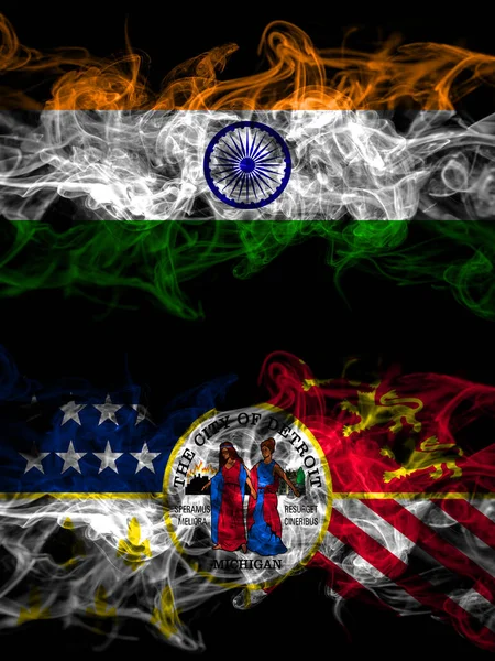 Índia Índia Estados Unidos América América Eua Eua Eua Detroit — Fotografia de Stock