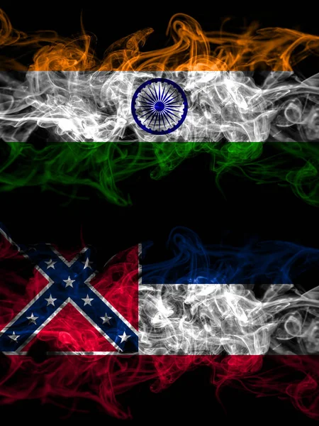 India Indian United States America America Usa American Mississippi Smoky — Stock Photo, Image