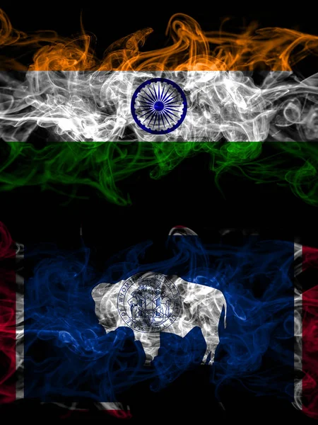 India Indian United States America America Usa American Wyoming Smoky — Stock Photo, Image