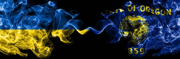 Ukraine Ukrainian United States America America Usa American Oregon Smoky — Stock Photo, Image