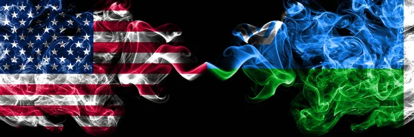 United States America America Usa American Russia Russian Yugra Smoky — Stock Photo, Image