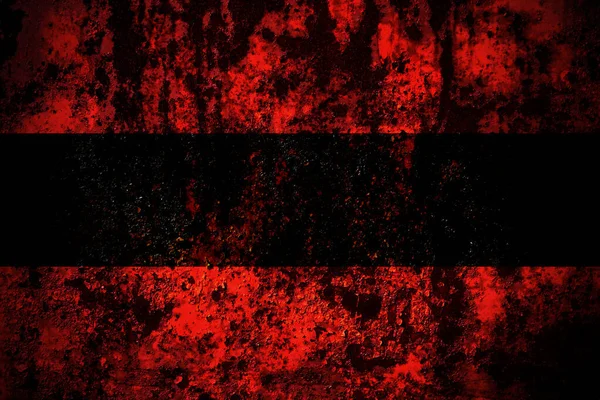 Albânia Albanês Civil Bandeira Insígnia Grunge Textura Fundo Metal Com — Fotografia de Stock