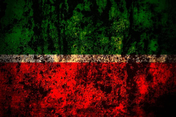 Russie Russie Tatarstan Drapeau Sur Fond Métallique Grunge Texture Avec — Photo