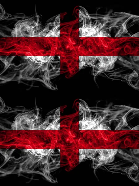 Bandeira Inglaterra Inglaterra Inglaterra Países Ingleses Com Efeito Fumegante — Fotografia de Stock