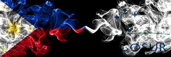 Filipinler, Filipinliler Organizasyonlara Karşı, Mercosur duman bayrakları yan yana.