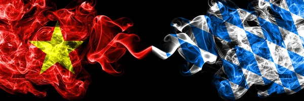 Vietnam, Vietnamlılar Almanya 'ya karşı, Bavyera, 24 Rauten yan yana sigara bayrakları.