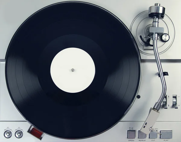 Vintage record player — Stock Photo, Image