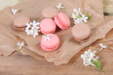 renkli tatlı acıbadem kurabiyesi