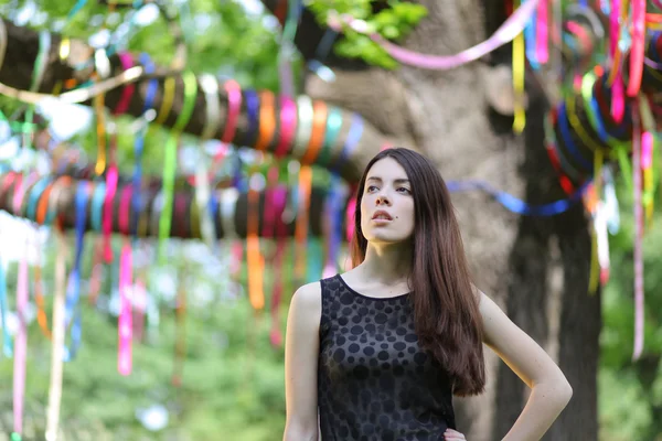 Mulher bonita jovem — Fotografia de Stock