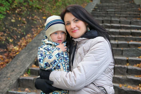 Mother with boy — Stock Photo, Image