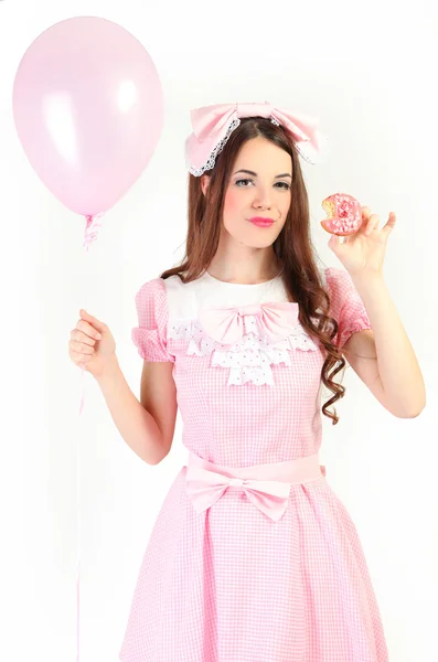 Roze helium — Stockfoto