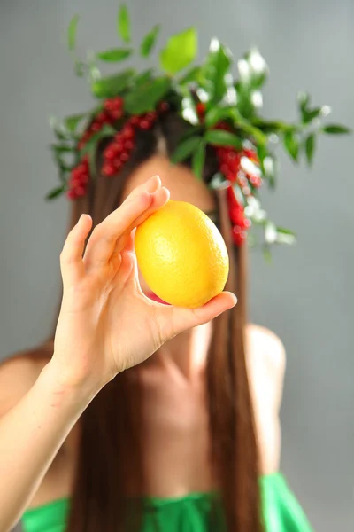 Rozostření citron — Stock fotografie