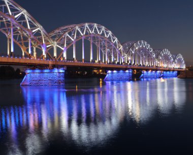 Riga 'da alacakaranlık