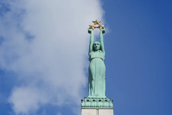 Mulher verde — Fotografia de Stock