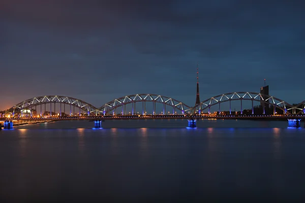 Blue bridge — Stock Photo, Image