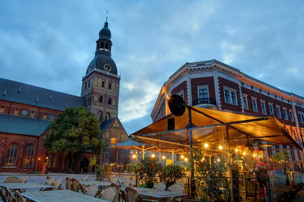 Kathedraal van Riga dome — Stockfoto