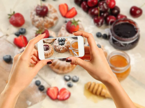 Picture of sweet cakes — Stock Photo, Image