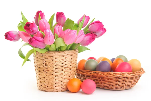 Flower and egg — Stock Photo, Image