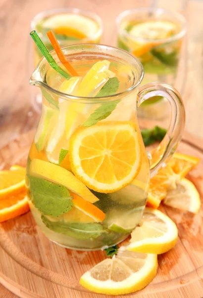 Orange and mint — Stock Photo, Image