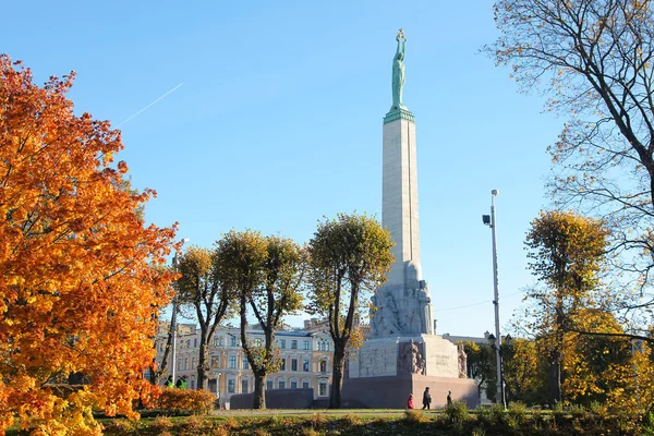 Otoño Milda en Riga — Foto de Stock