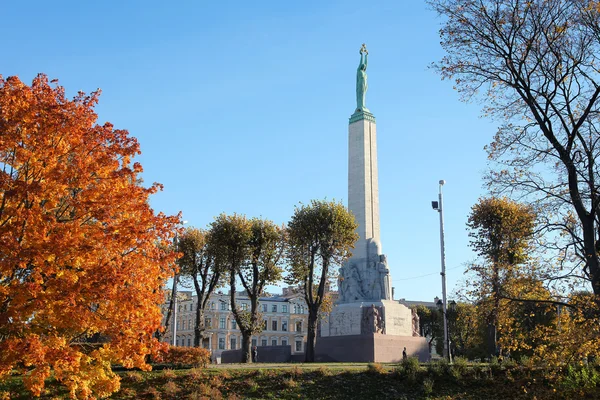 Autumn Milda in Riga — Stock Photo, Image