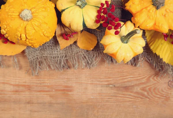 Autumn food on table — Stock Photo, Image