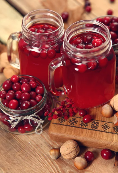 Bebida de frutas en la mesa — Foto de Stock