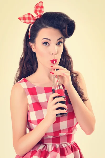 Belle pinup femme — Photo