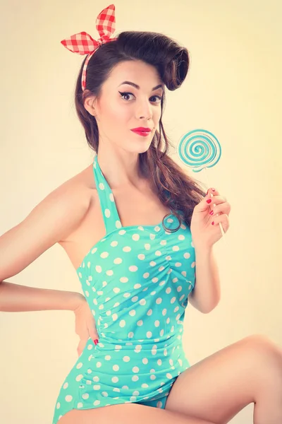 Belle pinup femme — Photo