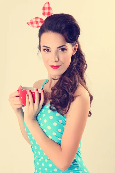 Pin up mulher — Fotografia de Stock