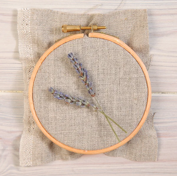 Hoop and lavander — Stock Photo, Image