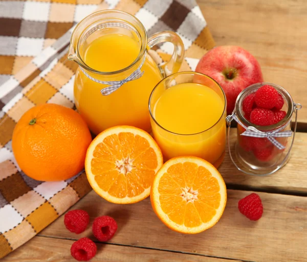 Sumo de laranja fresco — Fotografia de Stock