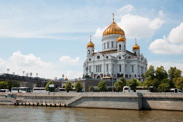 Majestuosa Catedral de Cristo Salvador en Moscú —  Fotos de Stock