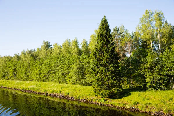 Bella spedizione Canal Mosca — Foto Stock