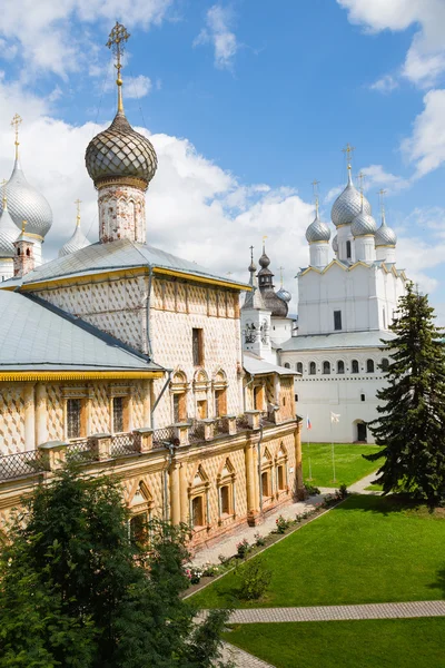 Rostov Kremlin Rostov büyük antik tapınak — Stok fotoğraf