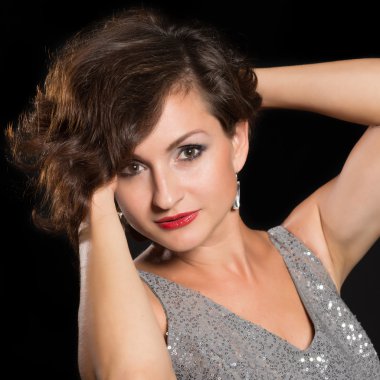 Çekici kadın portresi 