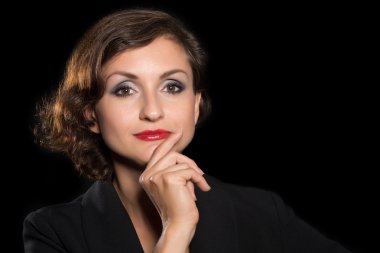 Güzel headshot kadın