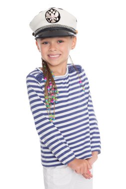 Bir takım elbise kabin çocuk oynak kız