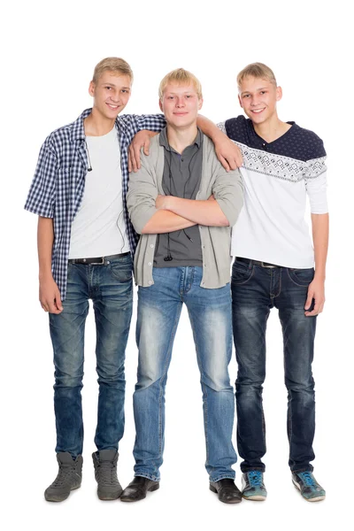 Große junge Jungen in vollem Wachstum — Stockfoto