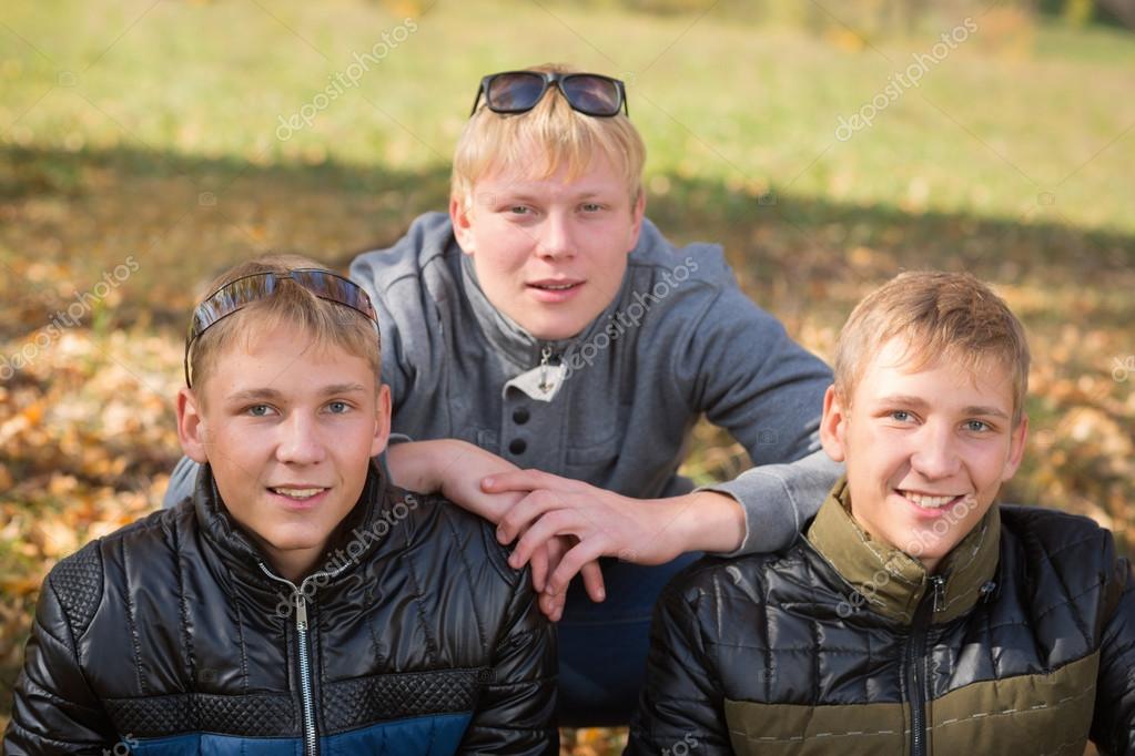 Group of guys park Stock Photo by ©Stas_K 56448763