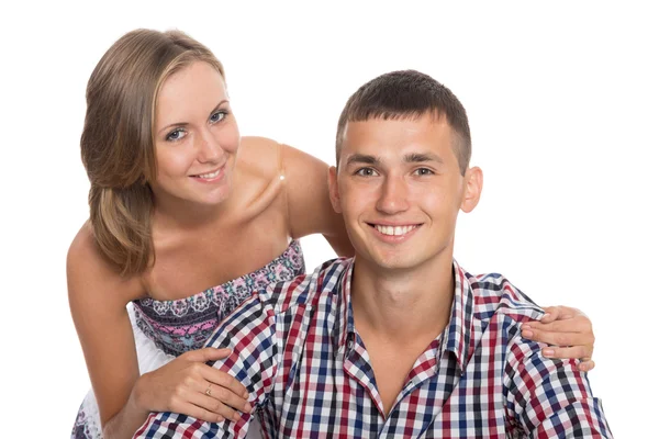 Feliz pareja joven — Foto de Stock