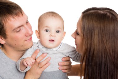 Yedi aylık çocuk ve ailesi