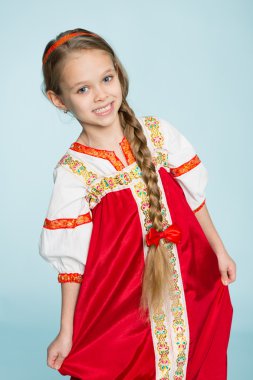 Geleneksel Rus Halk kılık kız