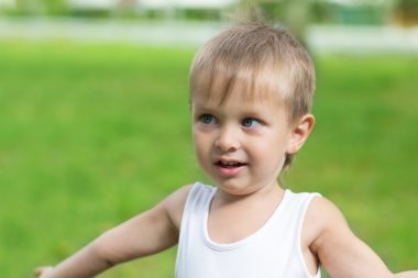 Sevimli çocuk üç yıl 