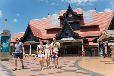 Malacca, Malaysia Merkezi Avrupa turist