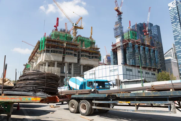 Big building in Singapore — Stock Photo, Image