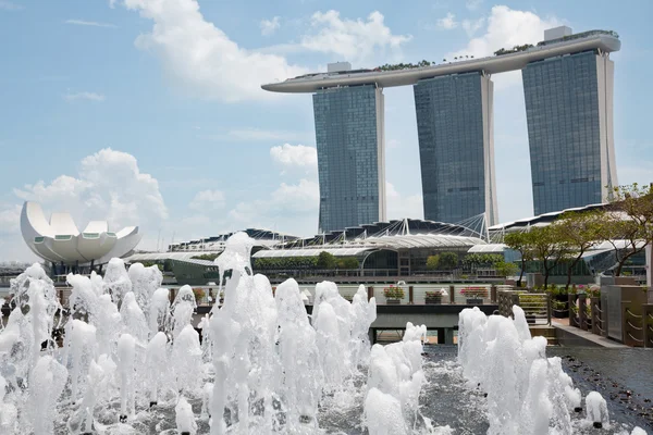 Marina Bay Sands em Singapura — Fotografia de Stock