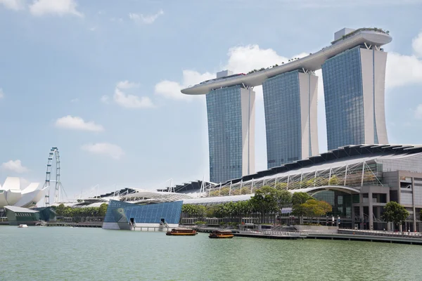 Marina Bay Sands w Singapurze — Zdjęcie stockowe