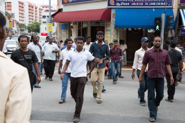 Etnik bölge Singapur Little India