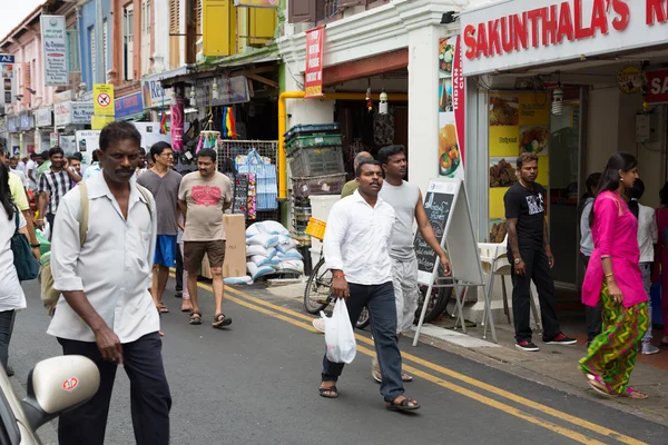 Distrito étnico Little India in Singapore — Fotografia de Stock